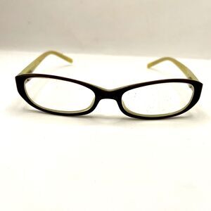 Cosmopolitan Eyeglasses Glam Toffee Designer Frames Only Red 49-16-135